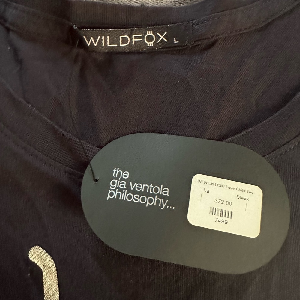 NWT Love Child T-Shirt by Wildfox - Picture 2 of 3